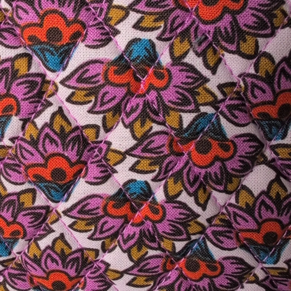 Vera Bradley Outlet Camera Bag Crossbody in Scaevola Fan